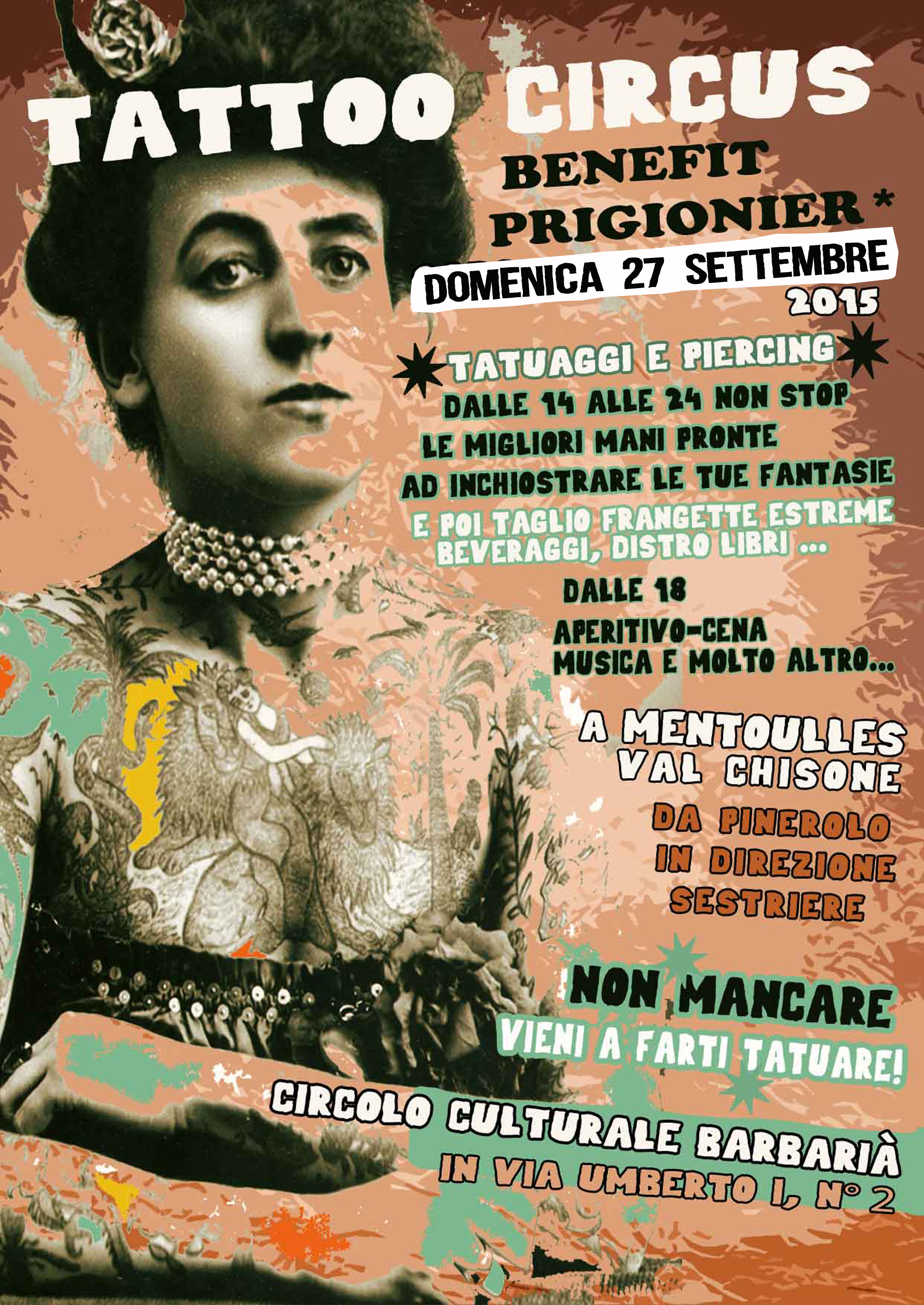 TATTOOCIRCUS DOMENICA 27 SETTEMBRE